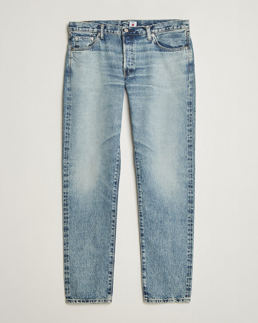 EDWIN Regular Tapered Rainbow Selvage Jeans Light Used – Azul