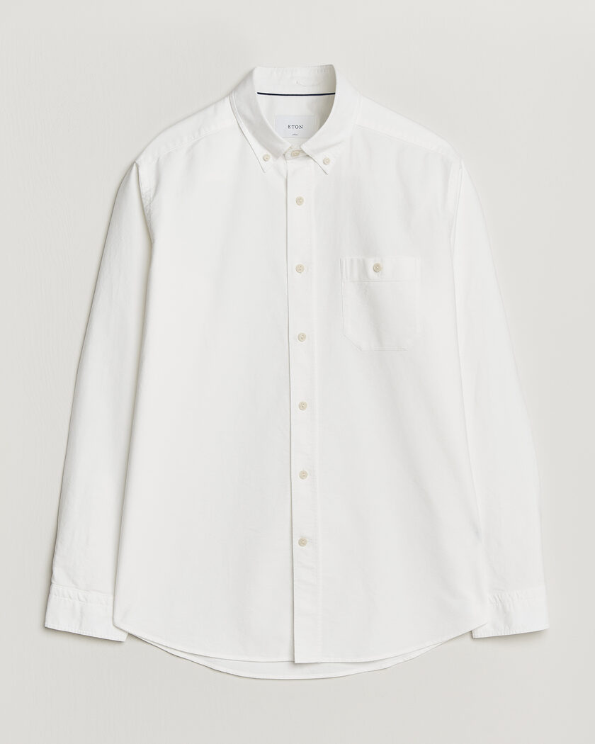 Eton Regular Fit Ivy Oxford Shirt White – Blanco