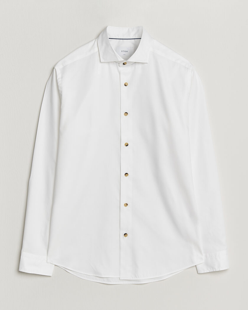 Eton Signature Oxford Shirt White – Blanco