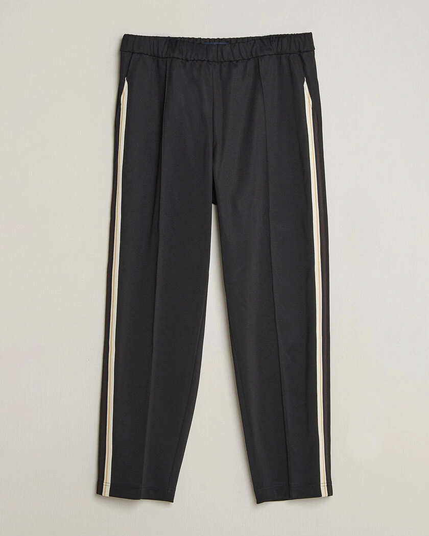 Fred Perry Tipped Taped Track Pants Black – Negro