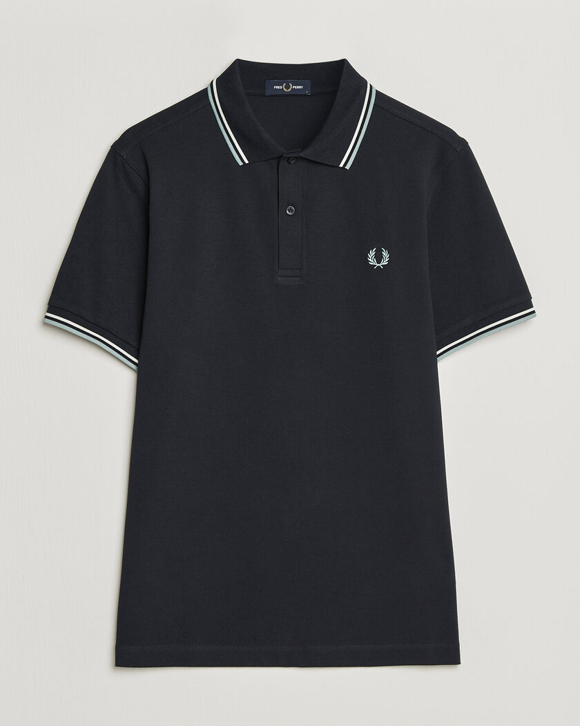 Fred Perry Twin Tipped Polo Shirt Navy – Azul