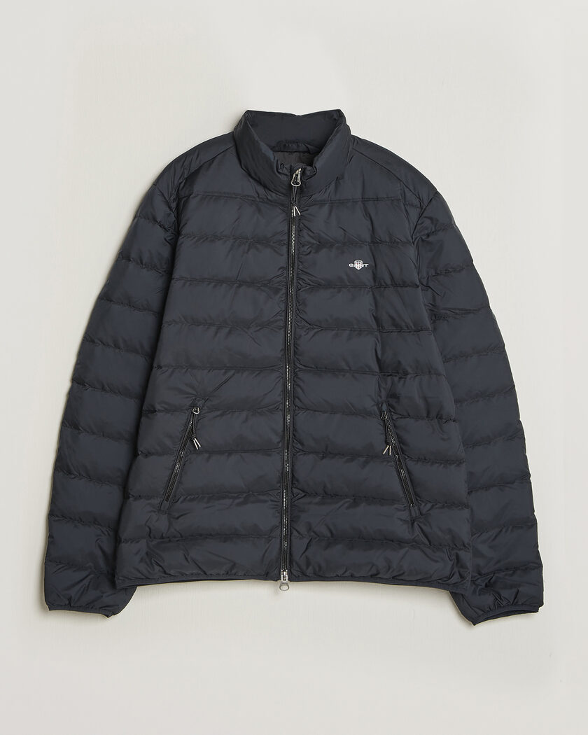 Gant Light Down Jacket Black – Negro