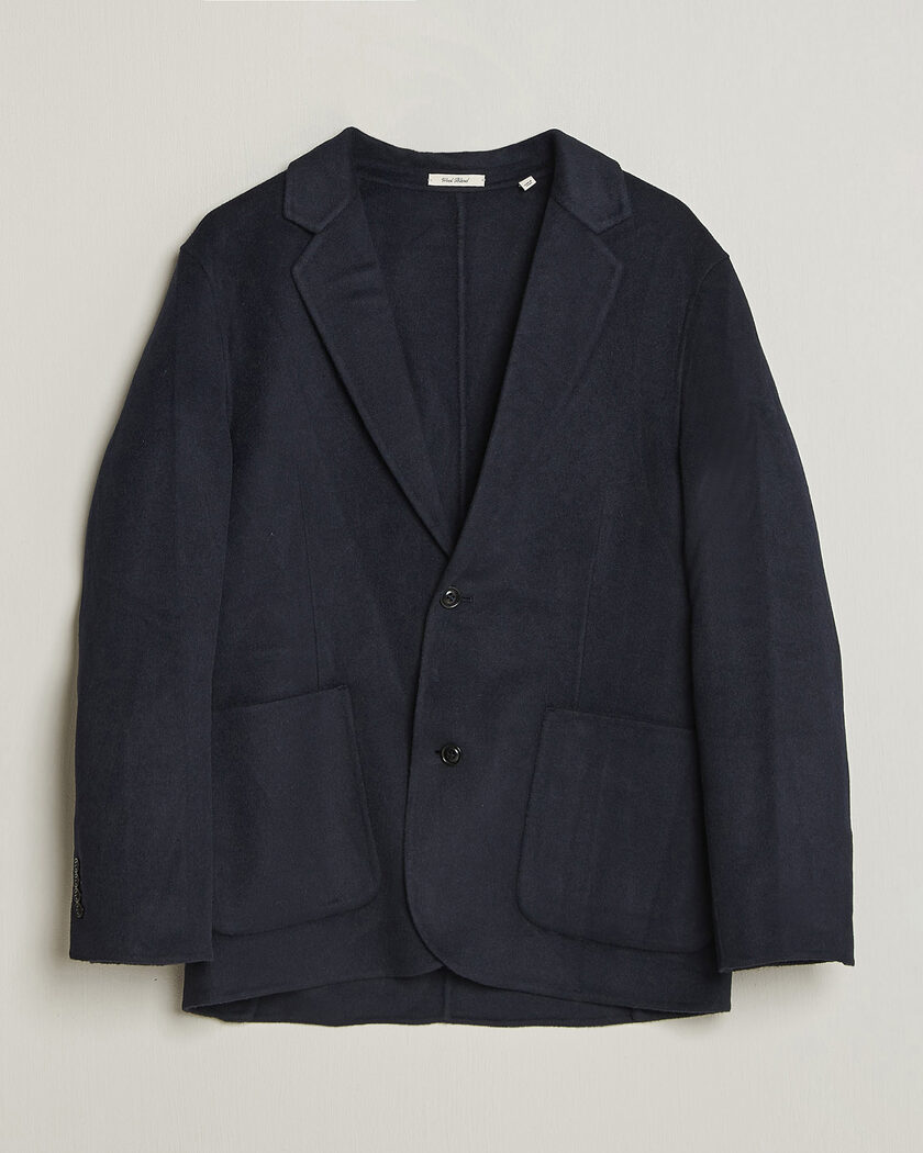 Gant Handstitched Unlined Blazer Evening Blue – Azul