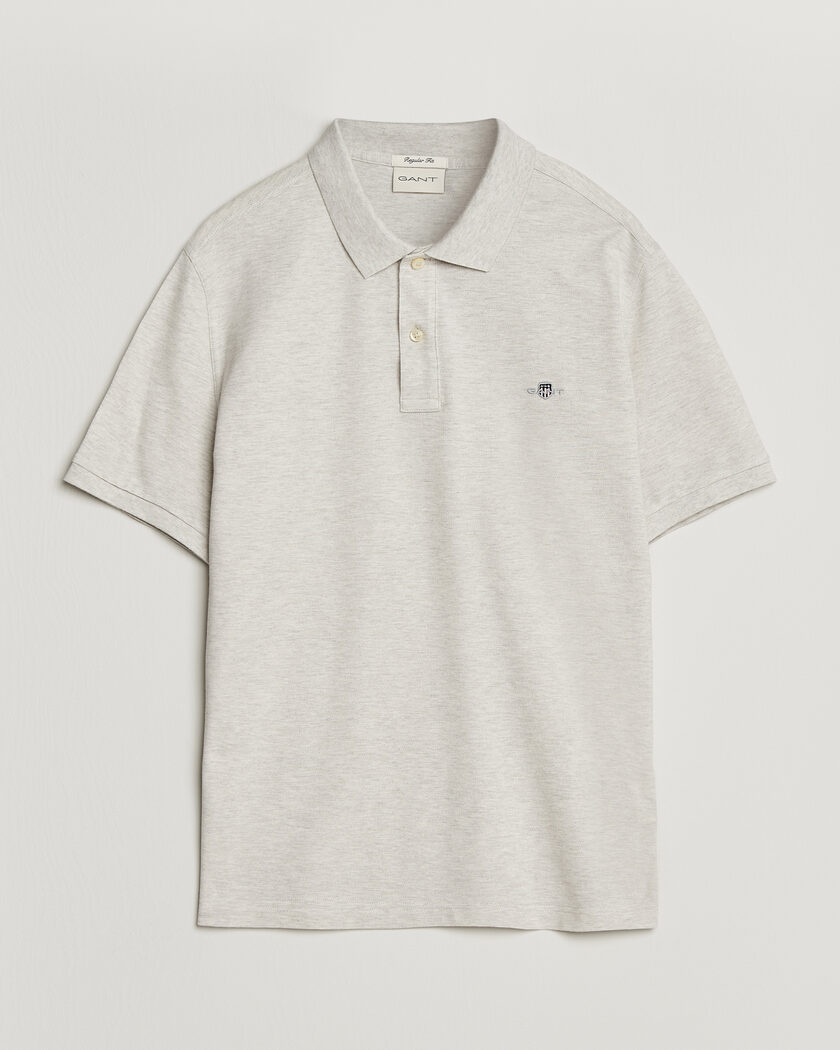 Gant The Original Polo Glacier Melange – Gris