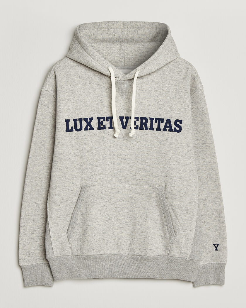 Gant YALE Hoodie Grey Melange – Gris