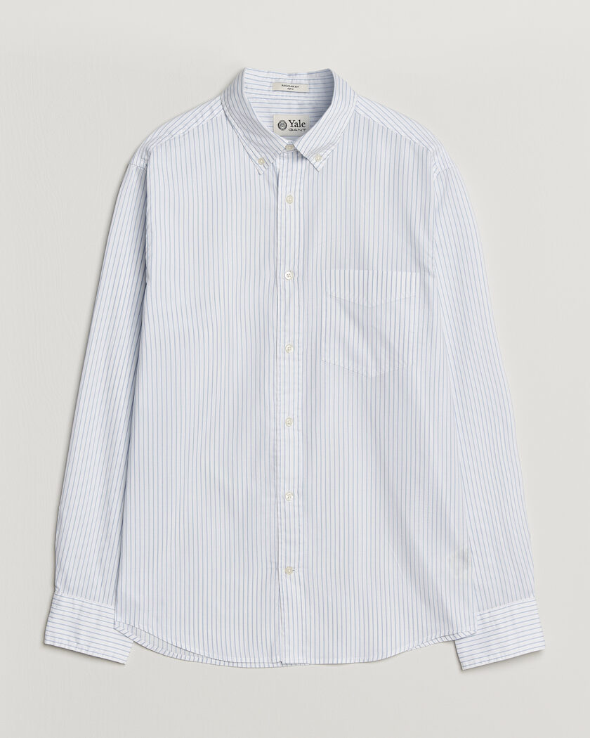 Gant YALE Regular Fit Striped Oxford Shirt Light Blue – Azul