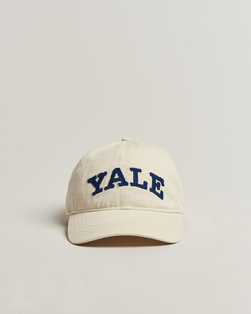 Gant YALE Heavy Washed Cotton Twill Cap Cream – Blanco