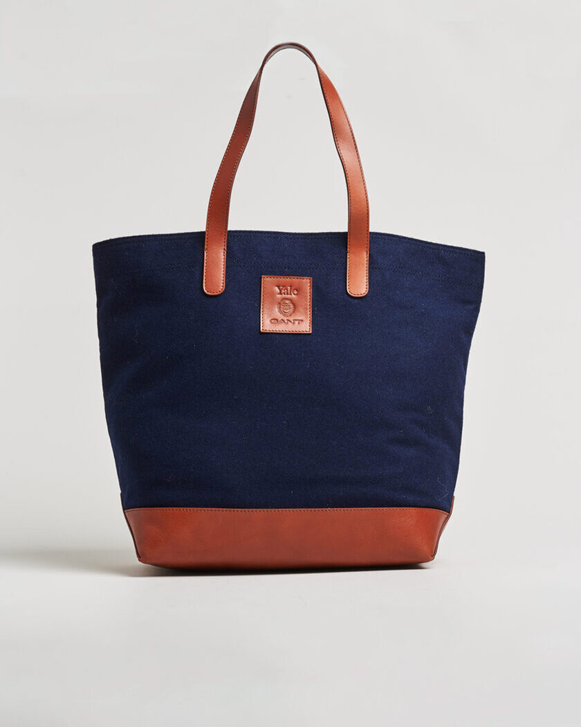 Gant YALE Melton Tote Bag Marine – Azul