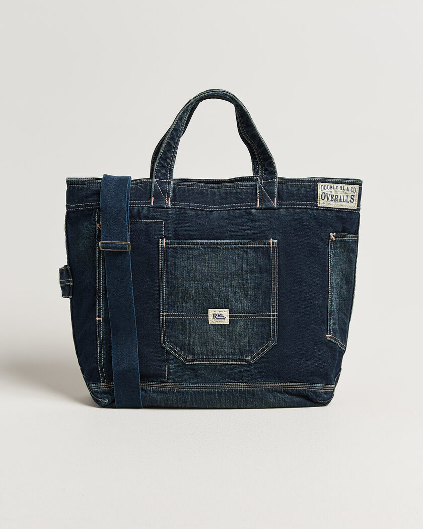RRL Roy Totebag Indigo – Azul
