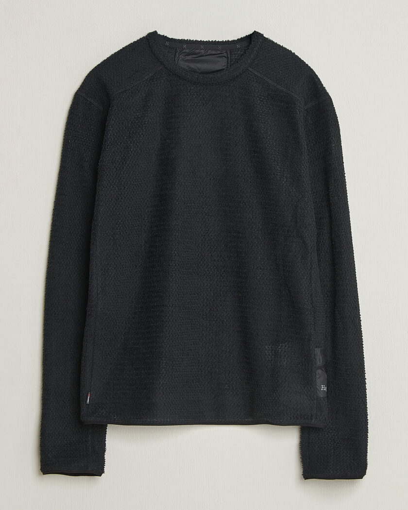 Haglöfs Vara Alpha Sweater True Black – Negro