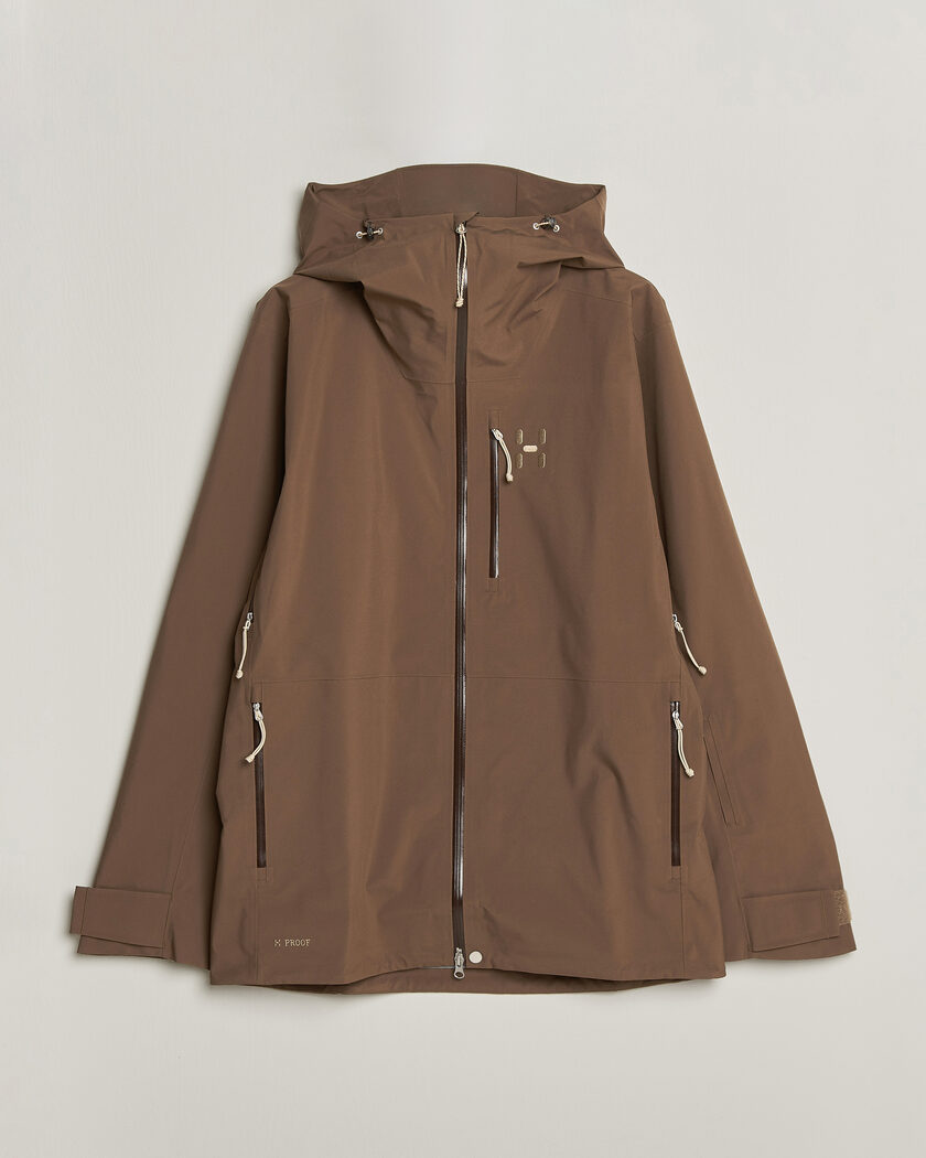 Haglöfs Alper Proof 3L Jacket Teak Brown – Marrón