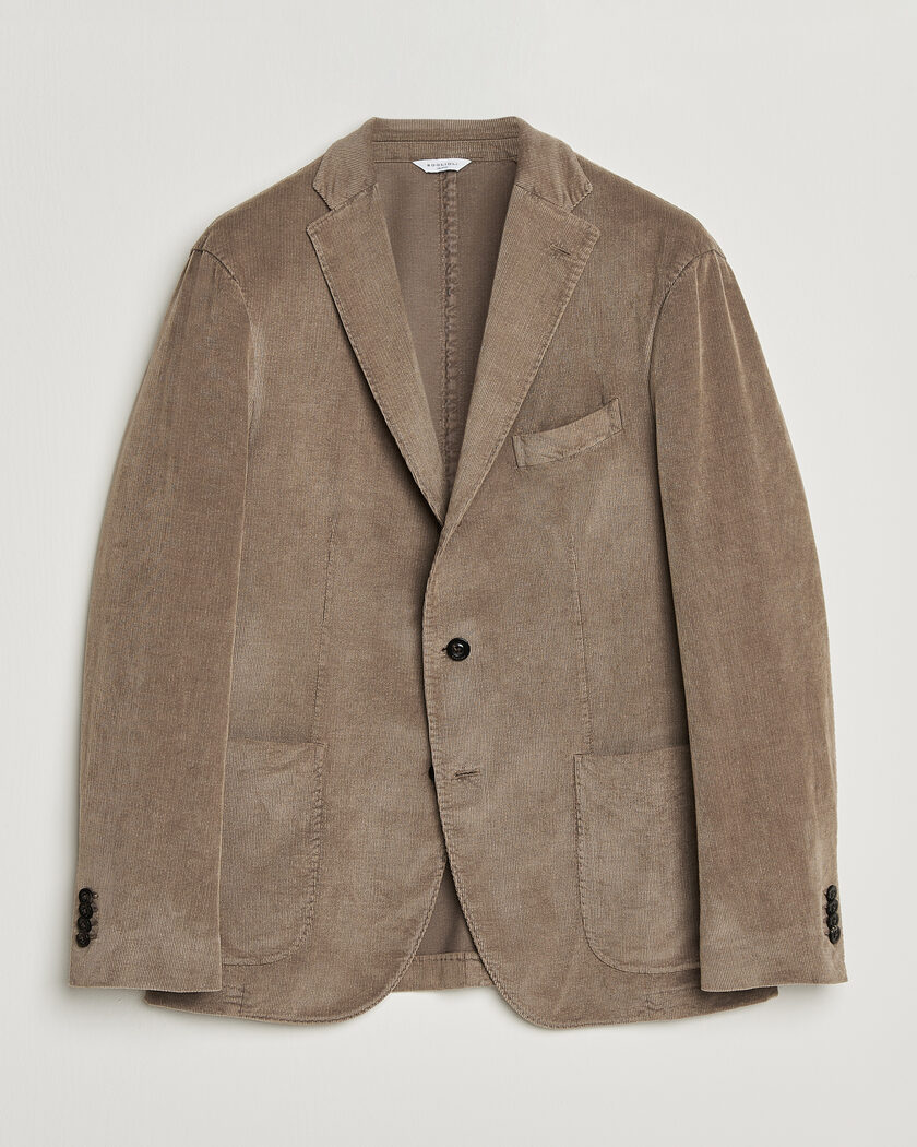 Boglioli K Jacket Corduroy Blazer Taupe – Marrón