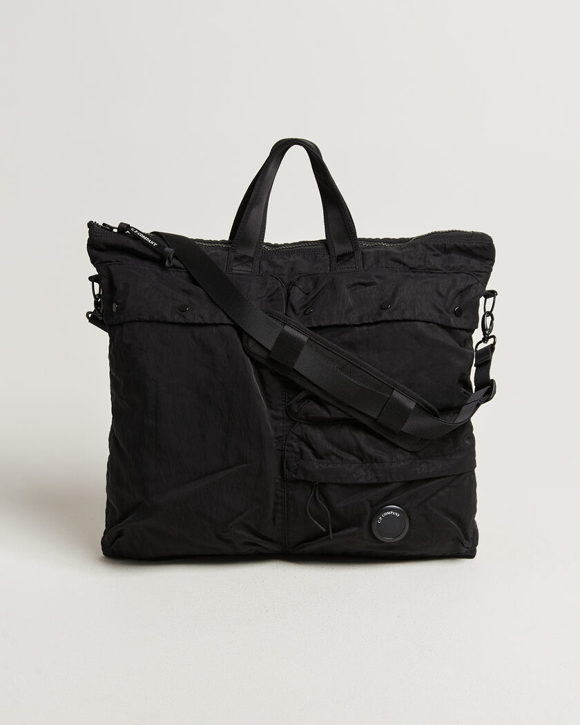C.P. Company Nylon B Zip Tote Bag Black – Negro