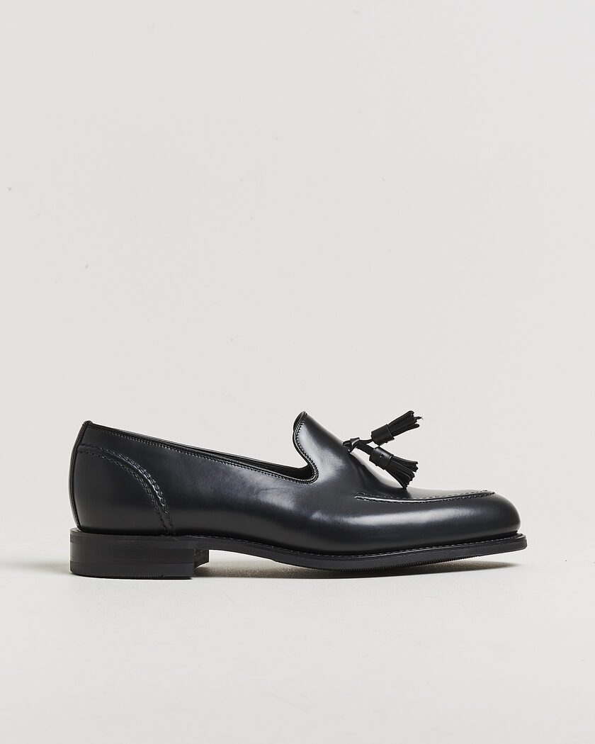 Loake 1880 Brunel Leather Tassel Loafer Black – Negro