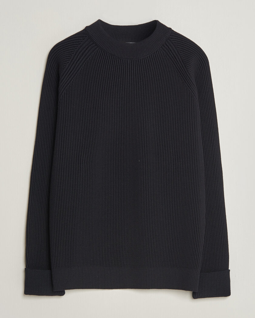 S.N.S. Herning Render Mock Neck Navy Blue – Azul