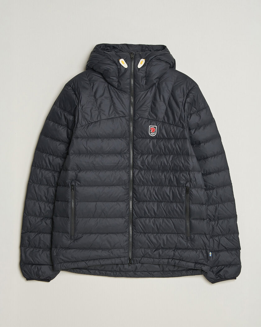 Fjällräven Expedition Pack Down Hoodie Black – Negro