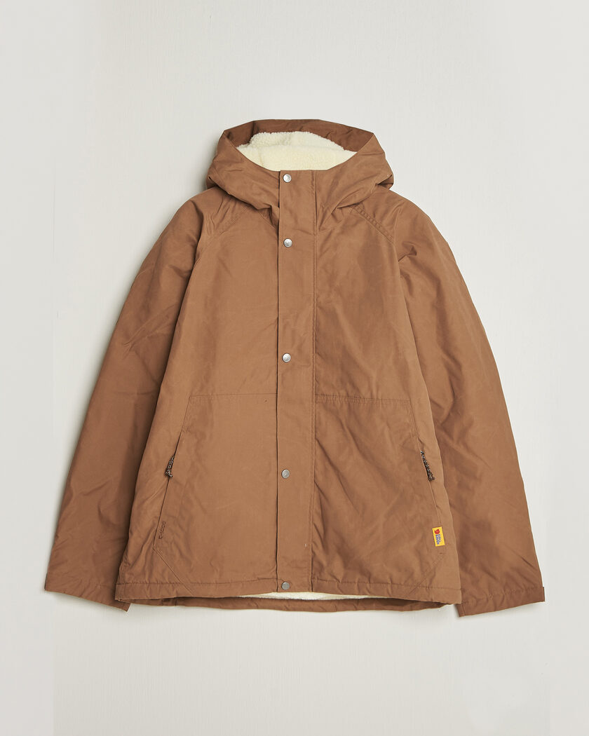 Fjällräven Vardag G-1000 Pile Jacket Wood Brown – Marrón