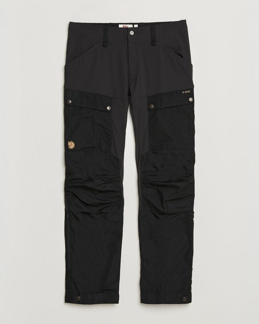 Fjällräven Keb Trousers Black – Negro