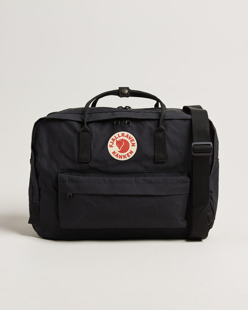 Fjällräven Kånken Weekender Black – Negro