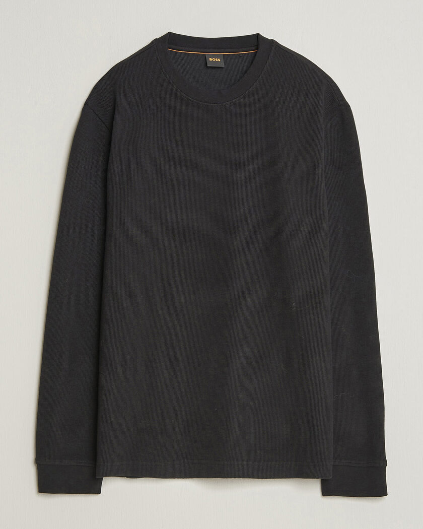 BOSS ORANGE Tempesto Sweater Black – Negro