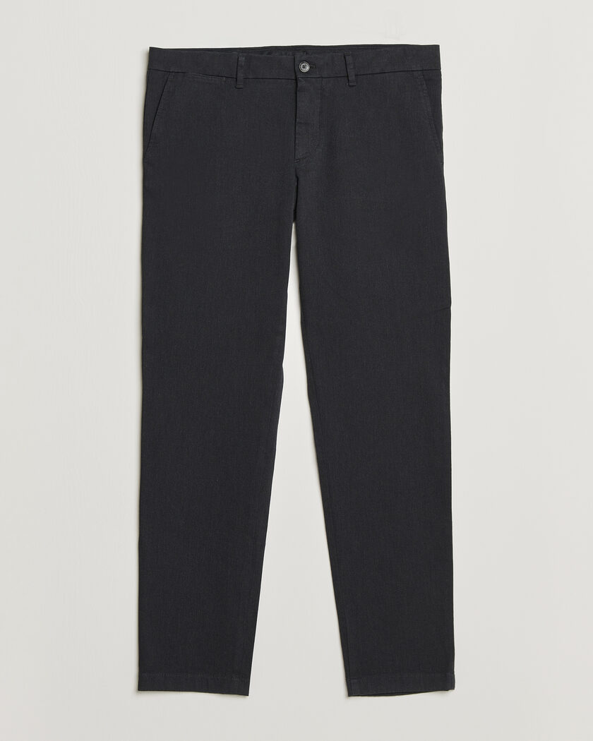 J.Lindeberg Chase Stretch Flannel Trousers Dark Grey – Gris