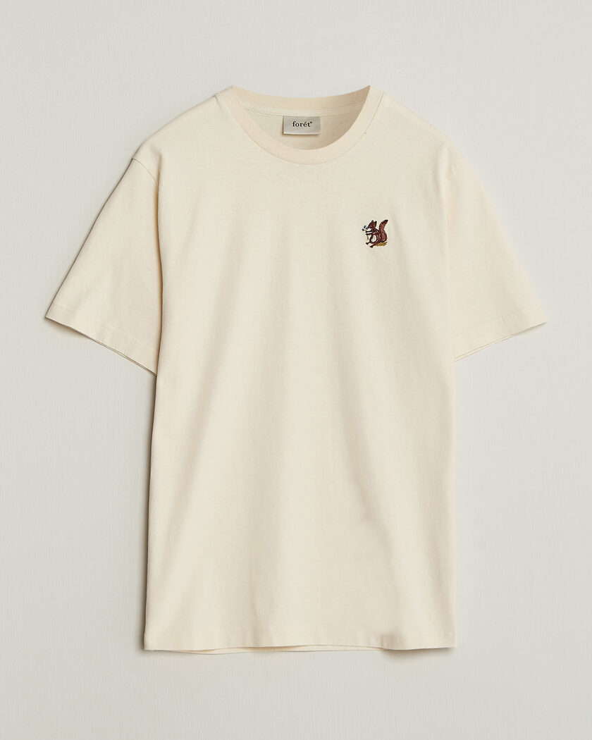 Forét Acorn T-Shirt Cloud – Blanco