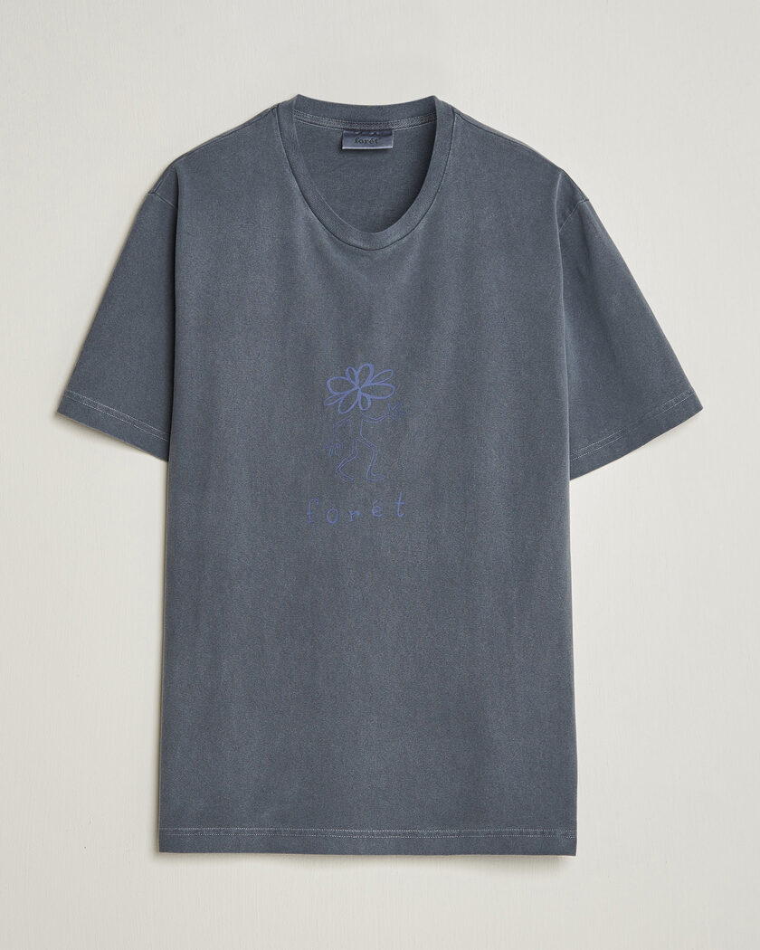 Forét Clover T-Shirt Navy – Azul