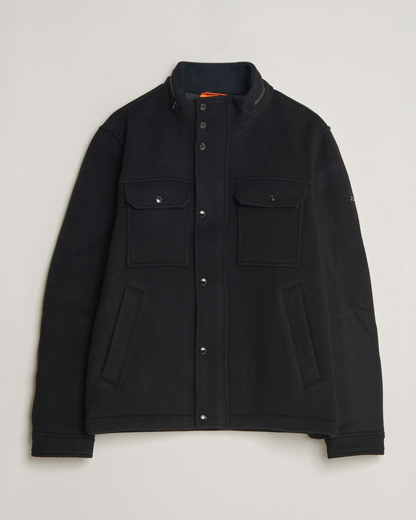 J.Lindeberg Bailey Wool Field Jacket Black – Negro