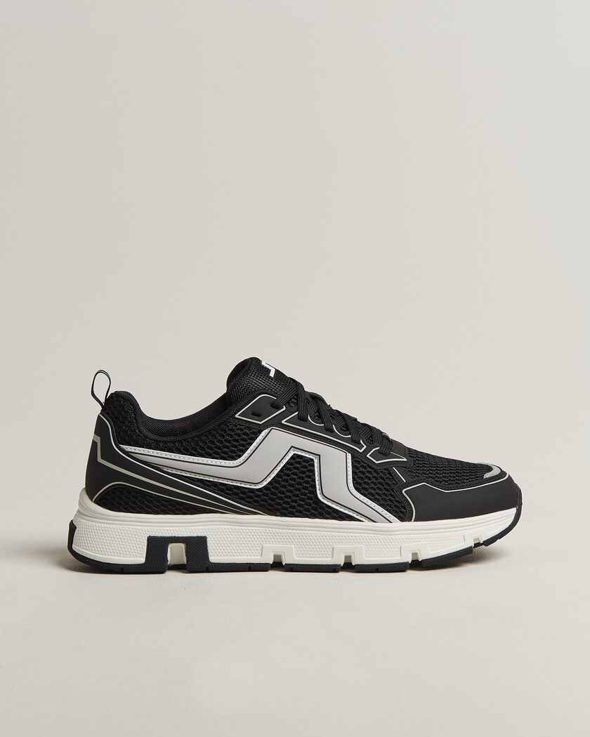 J.Lindeberg Vent 500 Sport Running Sneaker Black – Negro