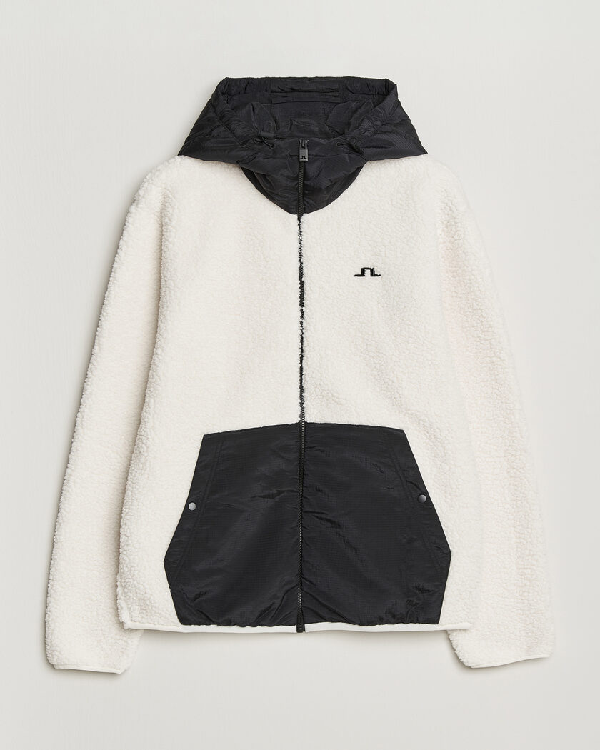 J.Lindeberg Varek Hybrid Hooded Full Zip Tofu – Multicolor