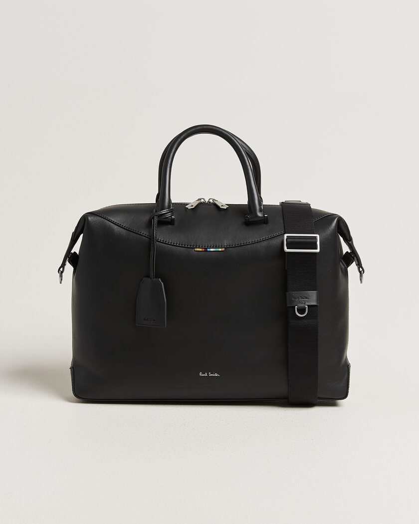 Paul Smith Leather Briefcase Black – Negro
