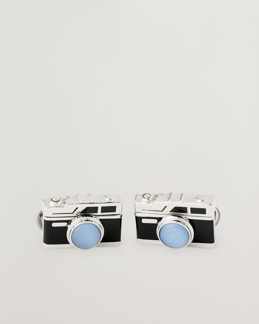 Paul Smith Camera Cufflink Silver – Plata