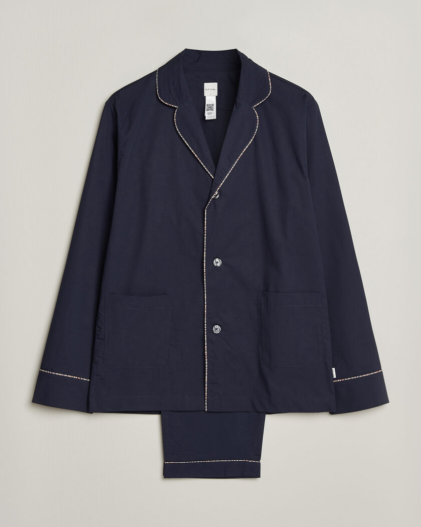 Paul Smith Signature Piped Pyjama Set Navy – Azul