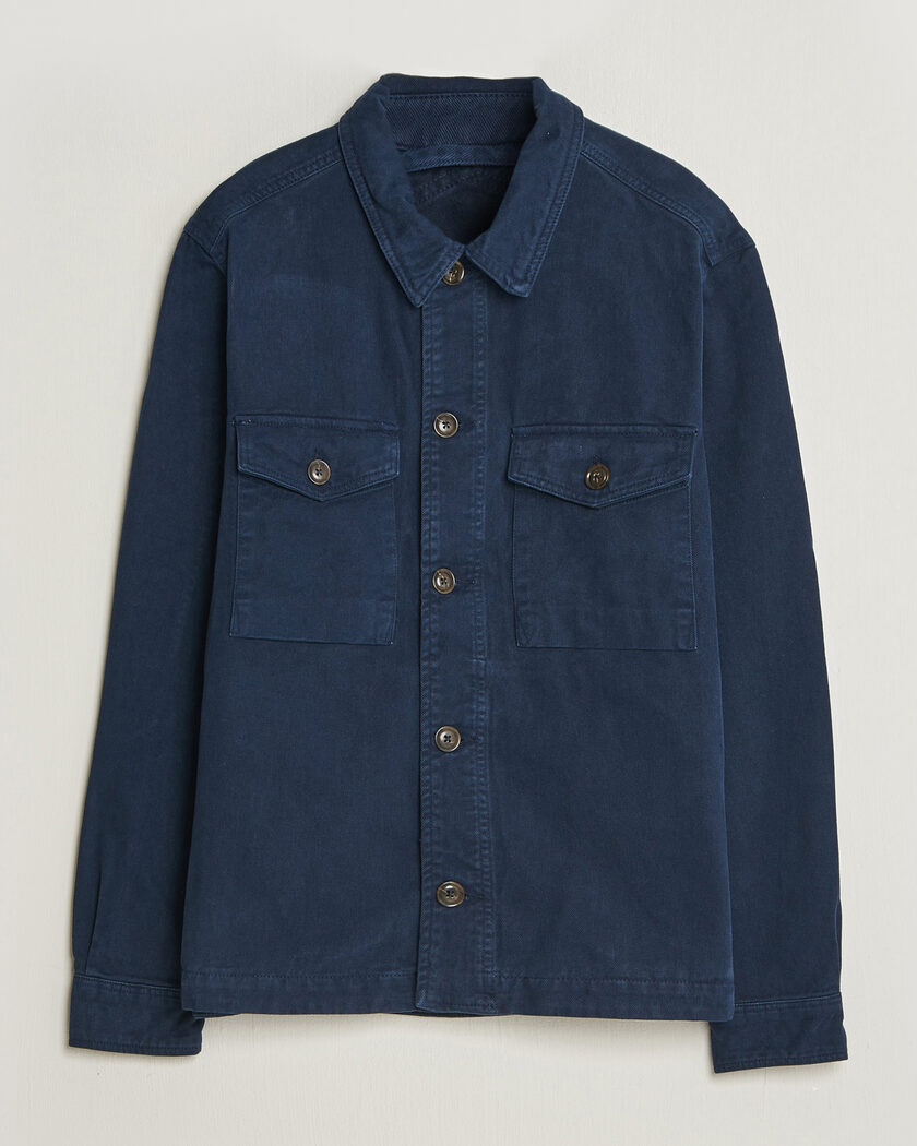 PS Paul Smith Pocket Overshirt Navy – Azul
