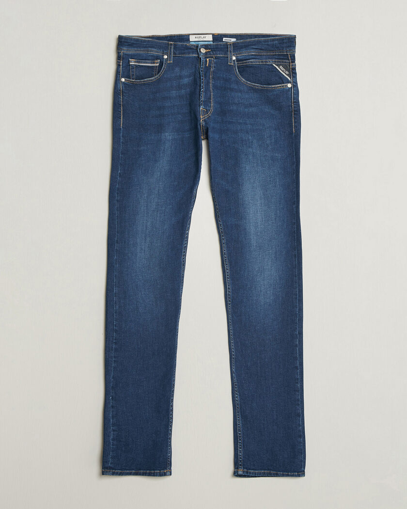 Replay Grover Super Stretch DNA Jeans Dark Blue – Azul