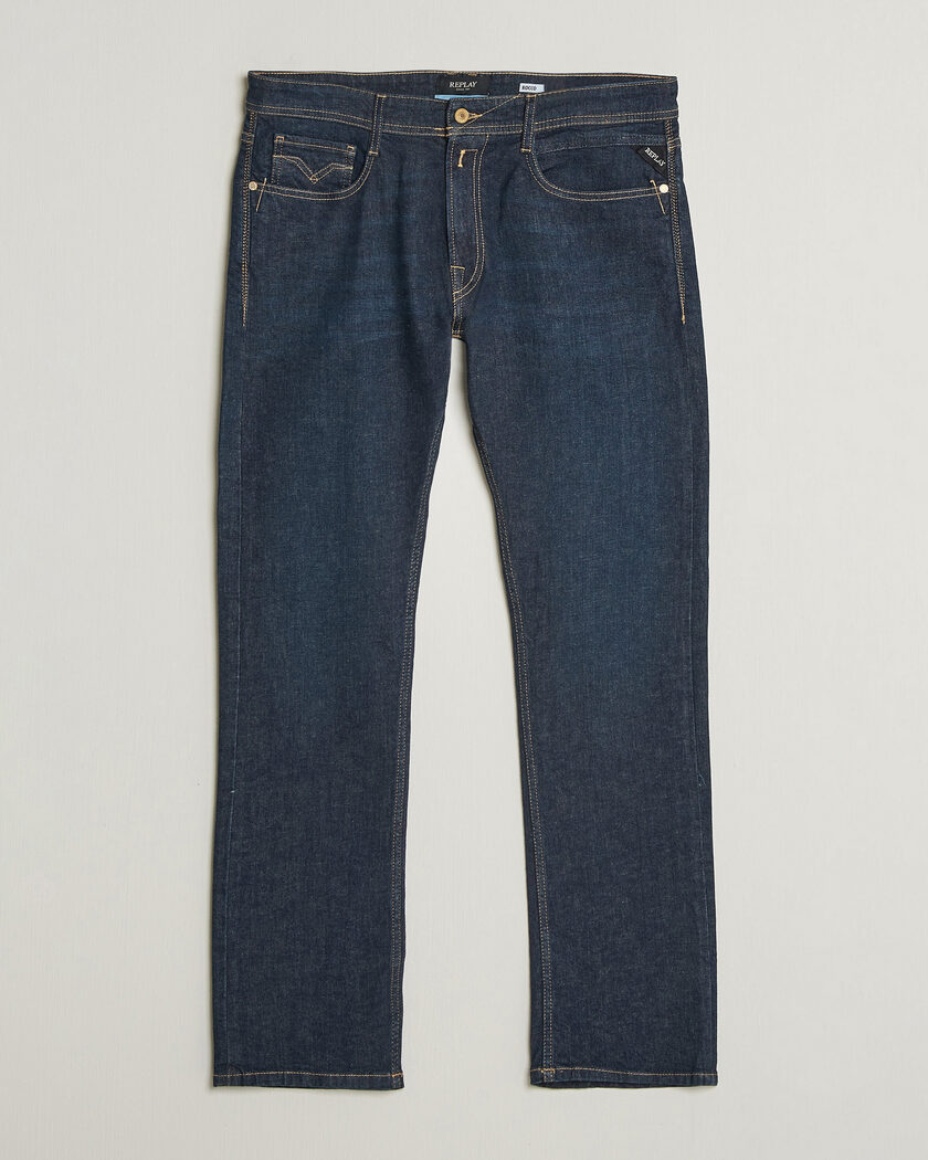Replay Rocco Comfort Fit Super Stretch DNA Jeans Dark Blue – Azul
