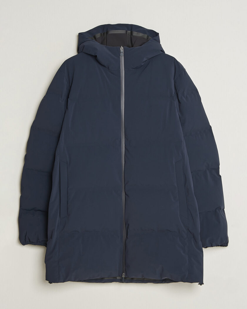 Herno Waterproof Stretch Down Parka Navy – Azul