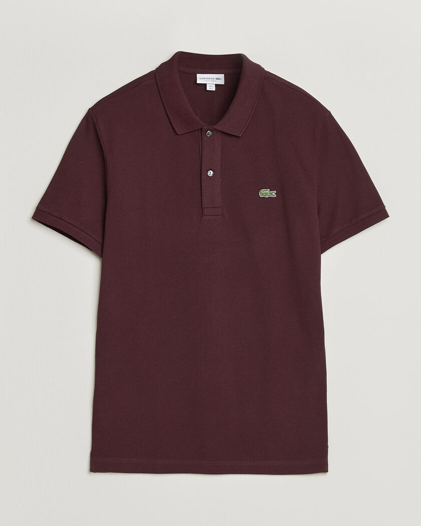 Lacoste Slim Fit Polo Piké Oxalis – Rojo