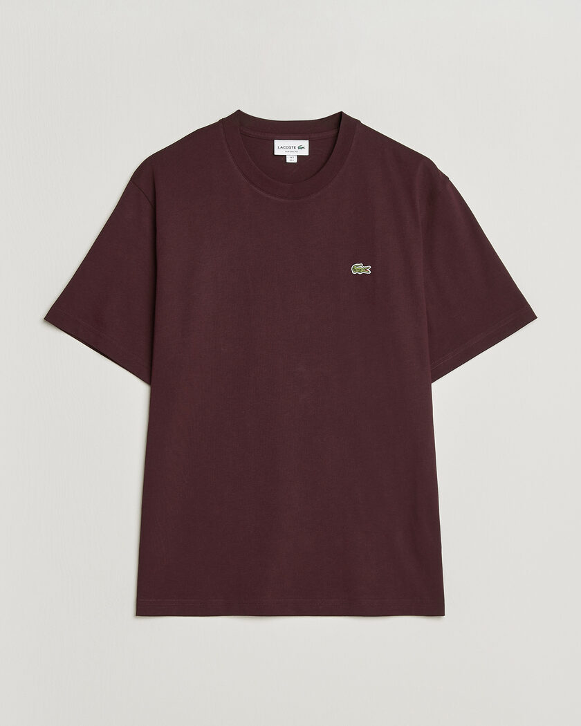 Lacoste Crew Neck T-Shirt Oxalis – Rojo