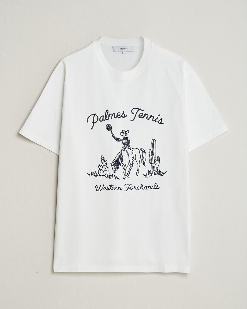 Palmes Western T-Shirt White – Blanco