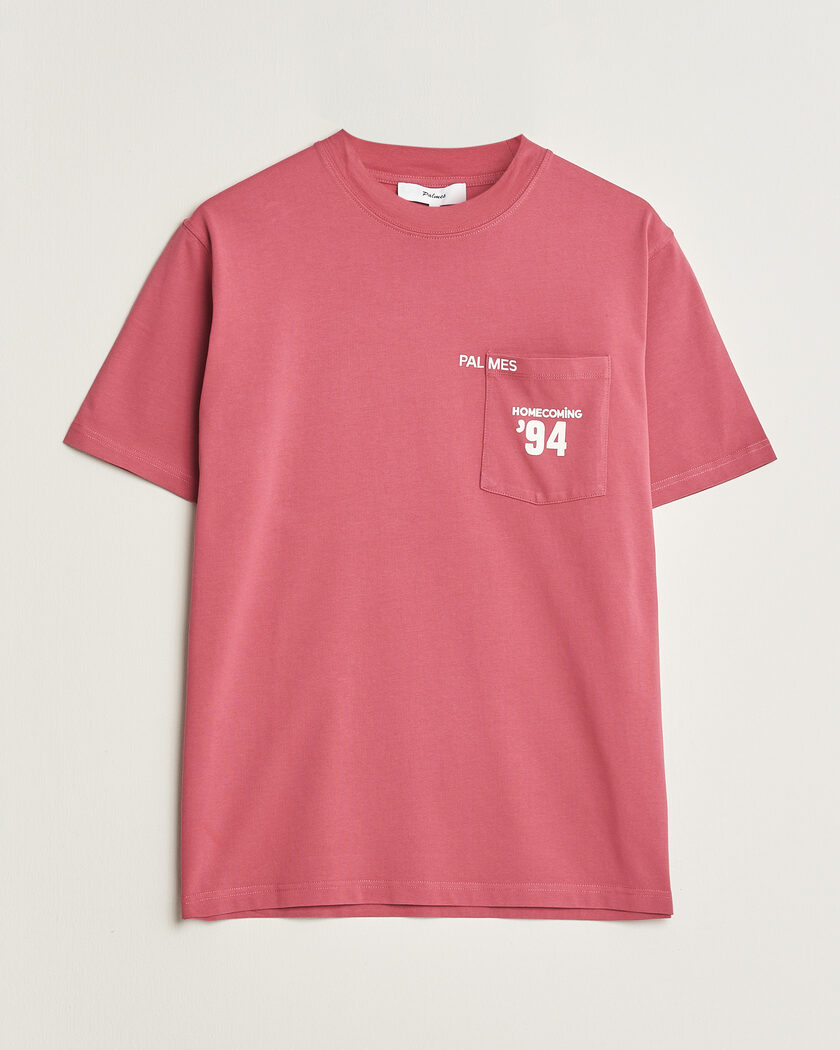 Palmes Forever Pocket T-Shirt Red – Rojo