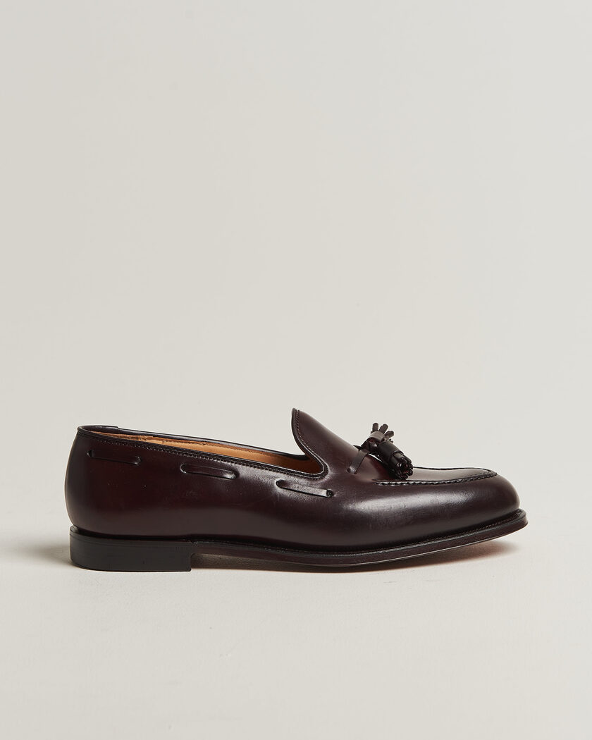 Crockett & Jones Cavendish Burgundy Shell Cordovan – Marrón