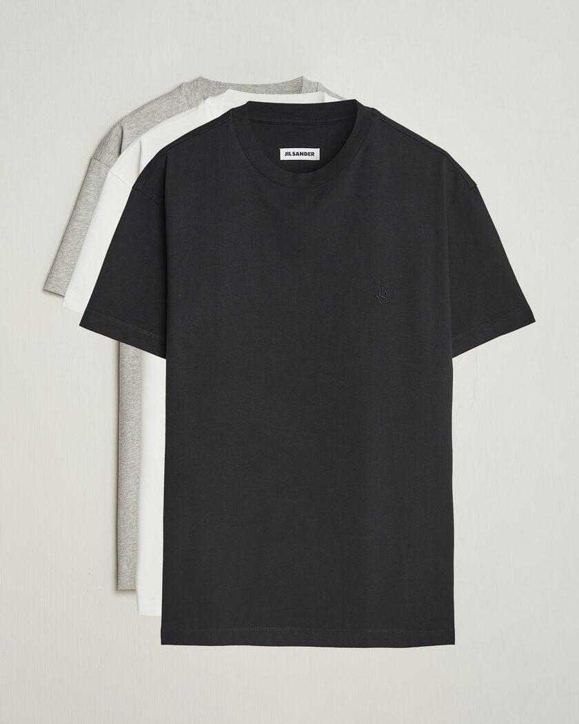 Jil Sander 3-Pack T-Shirts Multi – Multicolor