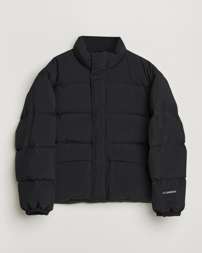 Jil Sander Down Puffer Black – Negro