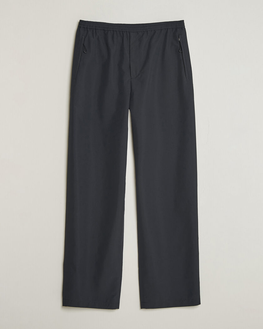 Jil Sander Drawstring Trousers Black – Negro
