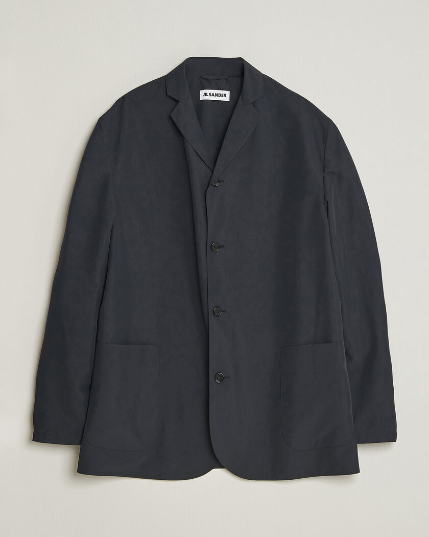 Jil Sander Sports Jacket Black – Negro