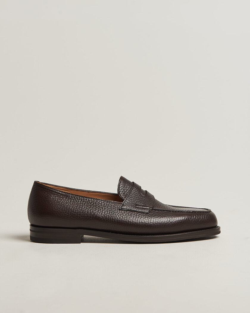 John Lobb Lopez Loafer Brown Grain – Marrón