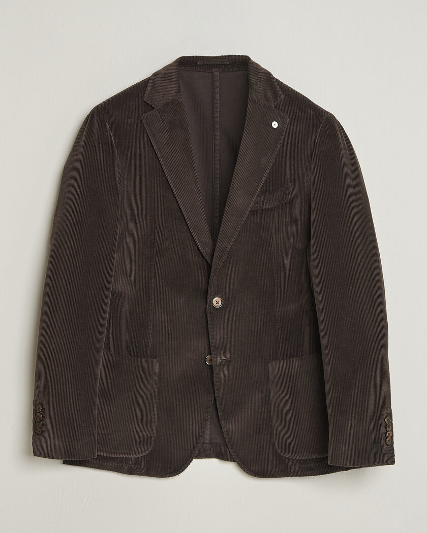 L.B.M. 1911 Jack Corduroy Blazer Brown – Marrón