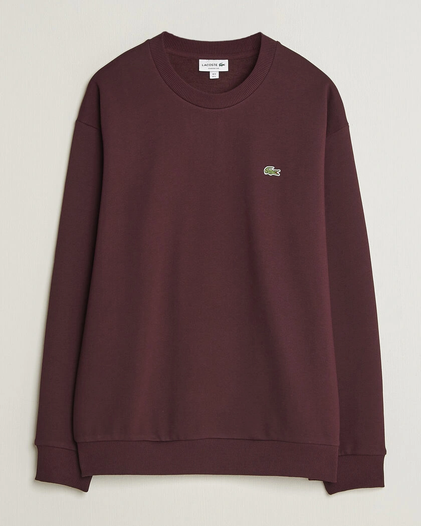 Lacoste Crew Neck Sweatshirt Oxalis – Marrón