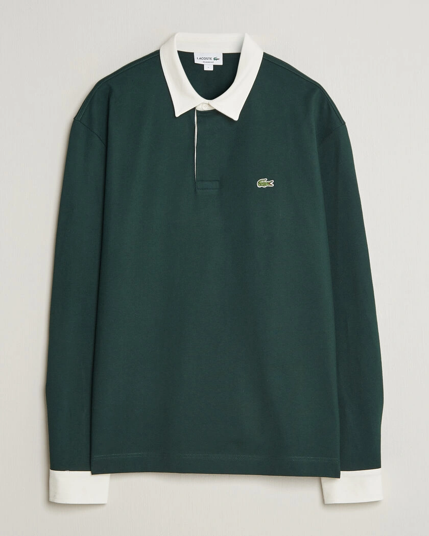 Lacoste Heavy Cotton Rugger Sinople – Verde